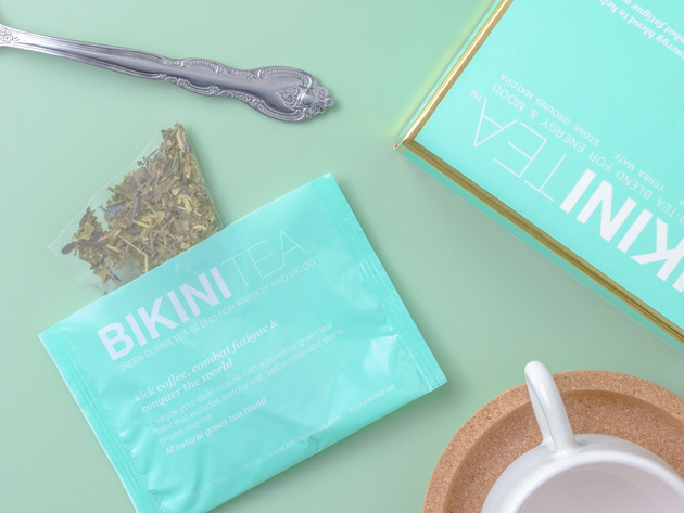 Bikini Tea: Green Super Tea Blend for Energy & Mood