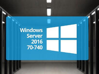 Microsoft 70-740: Install, Storage & Compute with Windows Server 2016 - Product Image