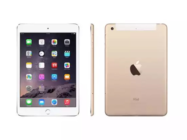 Apple iPad mini 4, 16GB - Gold (Refurbished: Wi-Fi Only) | GeekDad