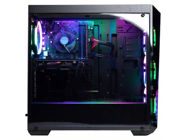 CYBERPOWERPC GMA8840CPGV5 Gamer Master with AMD Ryzen 3 3100 3.6GHz Gaming Computer