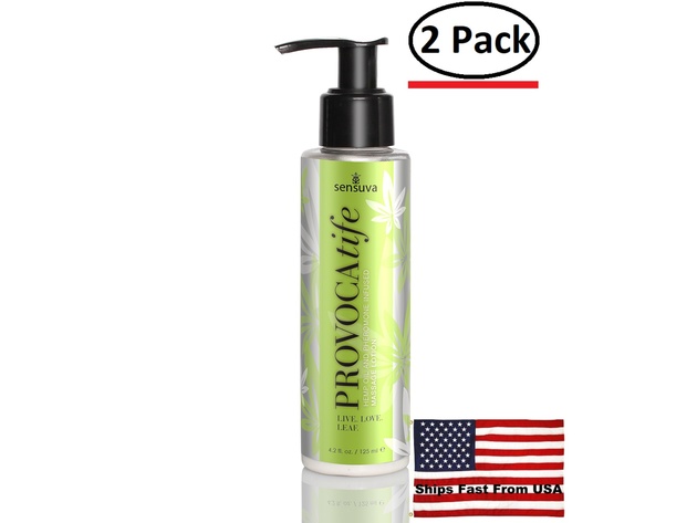 ( 2 Pack ) Provocatife Hemp Oil & Pheromone Infused Massage  Lotion - 4.2 Fl. Oz. / 125 ml