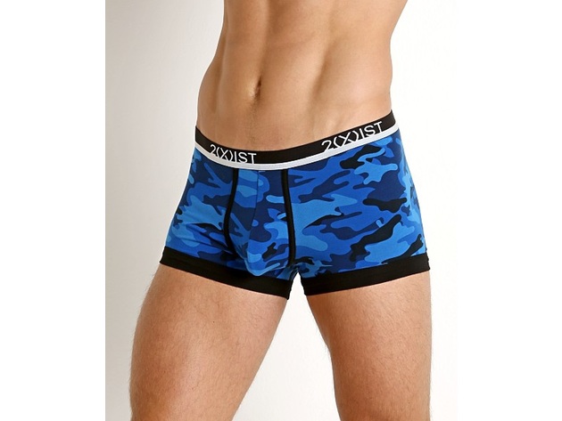 2XIST Men's Cotton Strech Trunk 4 Pack Multi Size Large