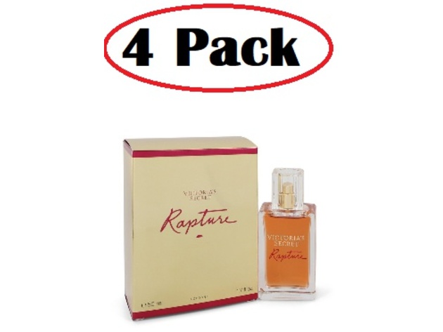 4 Pack of Rapture by Victoria s Secret Cologne Spray 1.7 oz