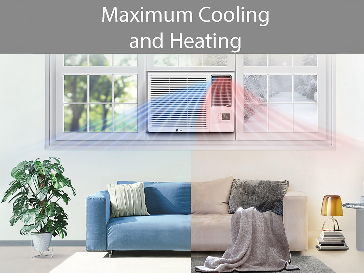 LG 7,600 BTU Window Smart Air Conditioner