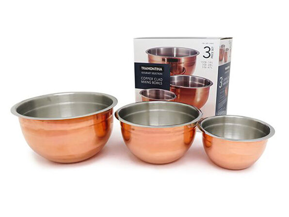 Copper Mixing Bowl Set (3) – Dandy