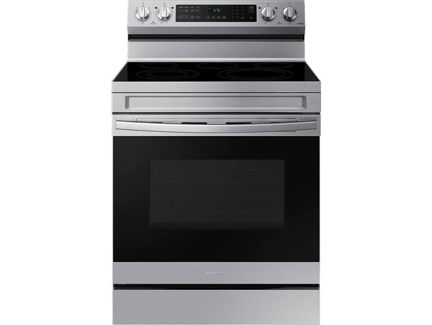 Samsung NE63A6511SS 6.3 cu. ft. Smart Freestanding Electric Range - Stainless Steel