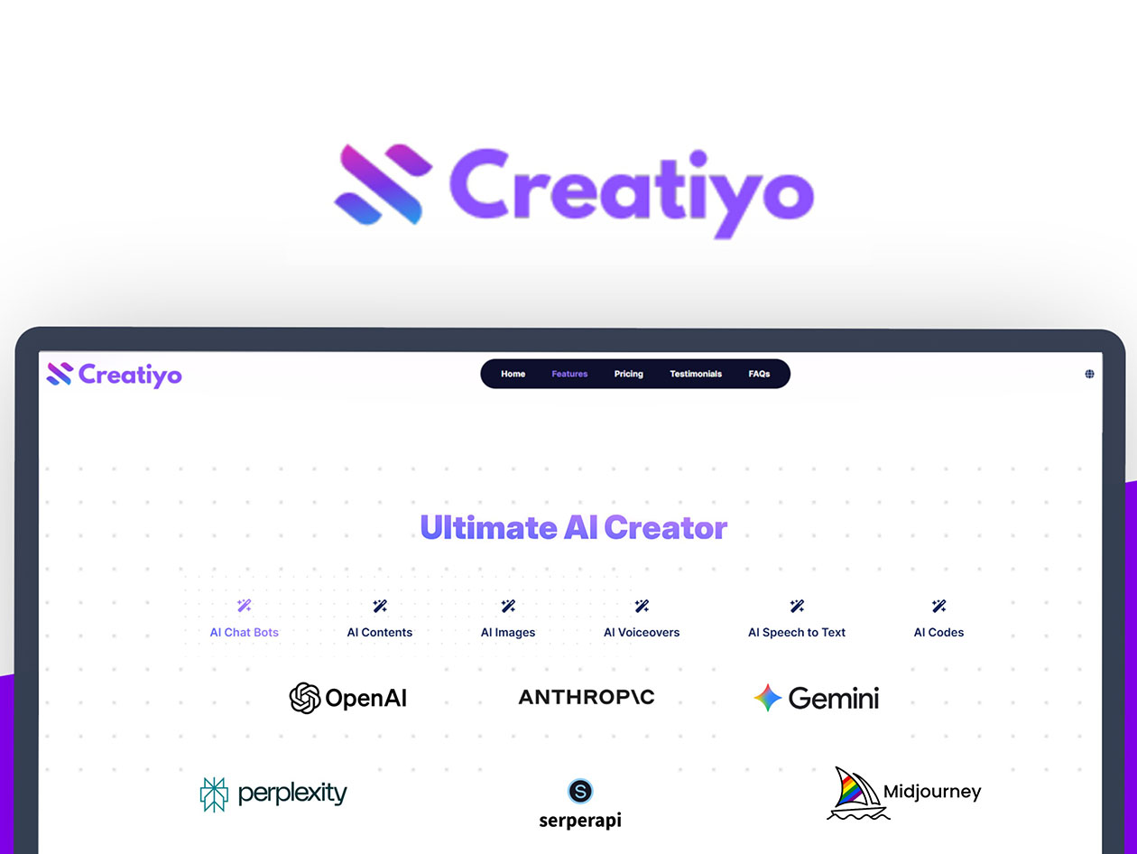 Creatiyo All-in-One AI Creation Platform - Pro LTD Plan: Lifetime Subscription