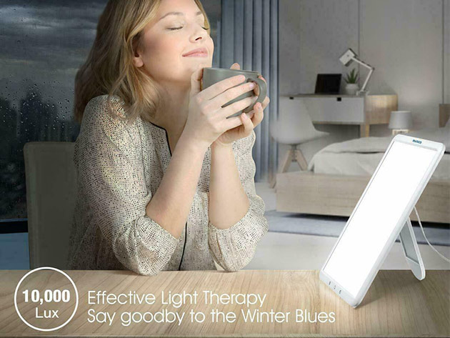 Miroco UV-Free 10,000 Lux LED Therapy Lamp