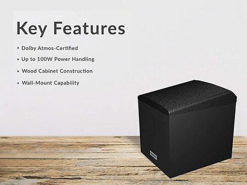ONKYO SKH-410 Dolby Atmosイネーブルドスピーカー Amazon.com: ONKYO SKH-410 Dolby Atmos Enabled Black Speakers
