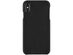 Case-Mate Apple iPhone XS Max Barely There Premium Genuine Leather Case, Smooth Black