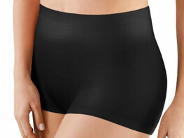 Maidenform Women's Flexees Shapewear Boyshort (Black/XL)