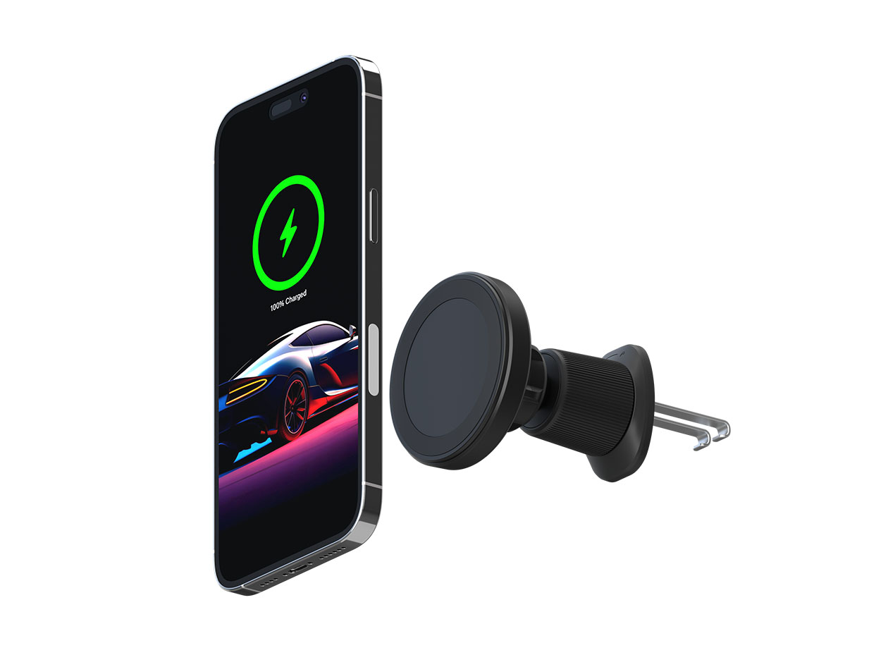 PhoneSuit CarMag Wireless Magnetic Car Vent Mounted Charger
