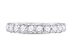 1.00 Carat (ctw G-H, I2-I3) Diamond Wedding Anniversary Band in 14K White Gold - 8.5