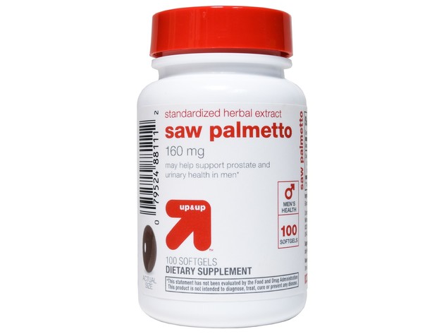 Up&Up Saw Palmetto Supplement Softgels, Help Your Body Stay Healthy with these 100-Count Saw Palmetto Dietary Supplement Softgels, 100 Count