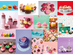 Cup Cakes 500 Pieces Jigsaw Puzzles