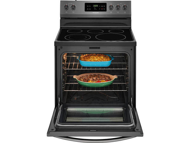 Frigidaire FFEF3054TD 5.3 Cu. Ft. Black Stainless Freestanding Electric Range