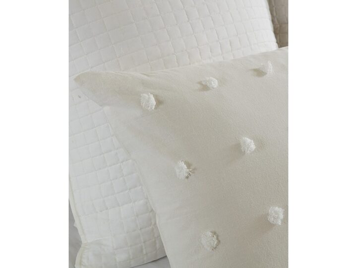 urban habitat brooklyn 7-piece full/queen comforter set in ivory