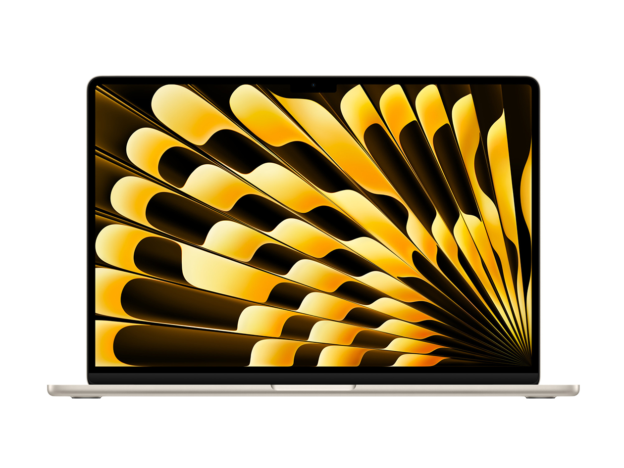 Apple MacBook Air (2023) 15" M2 8CPU 10GPU 8GB RAM 2TB SSD Starlight (Refurbished)