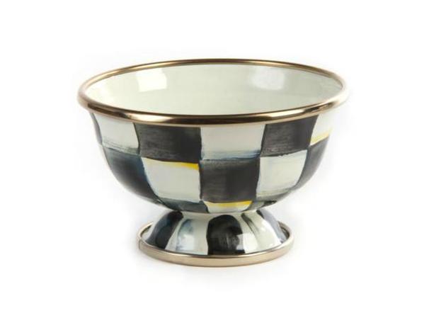 MacKenzie-Childs Courtly Check Sugar Bowl - Thumbnail 5