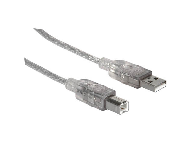 manhattan 393836 15 Ft. Hi-Speed USB Device Cable