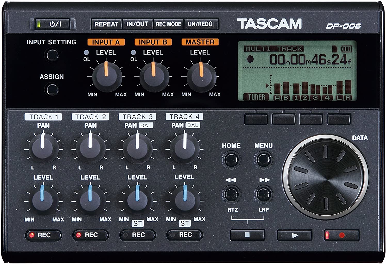 Tascam DP-006 6-Track USB Digital Pocketstudio Multi-Track Audio Recorder (Like New, Open Retail Box)