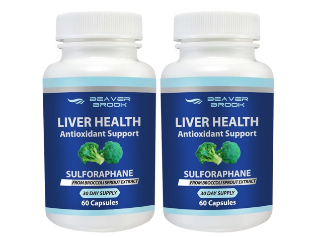 Beaver Brook Sulforaphane from Broccoli Sprout 400 mcg All Natural Dietary Supplement - 120 Capsules