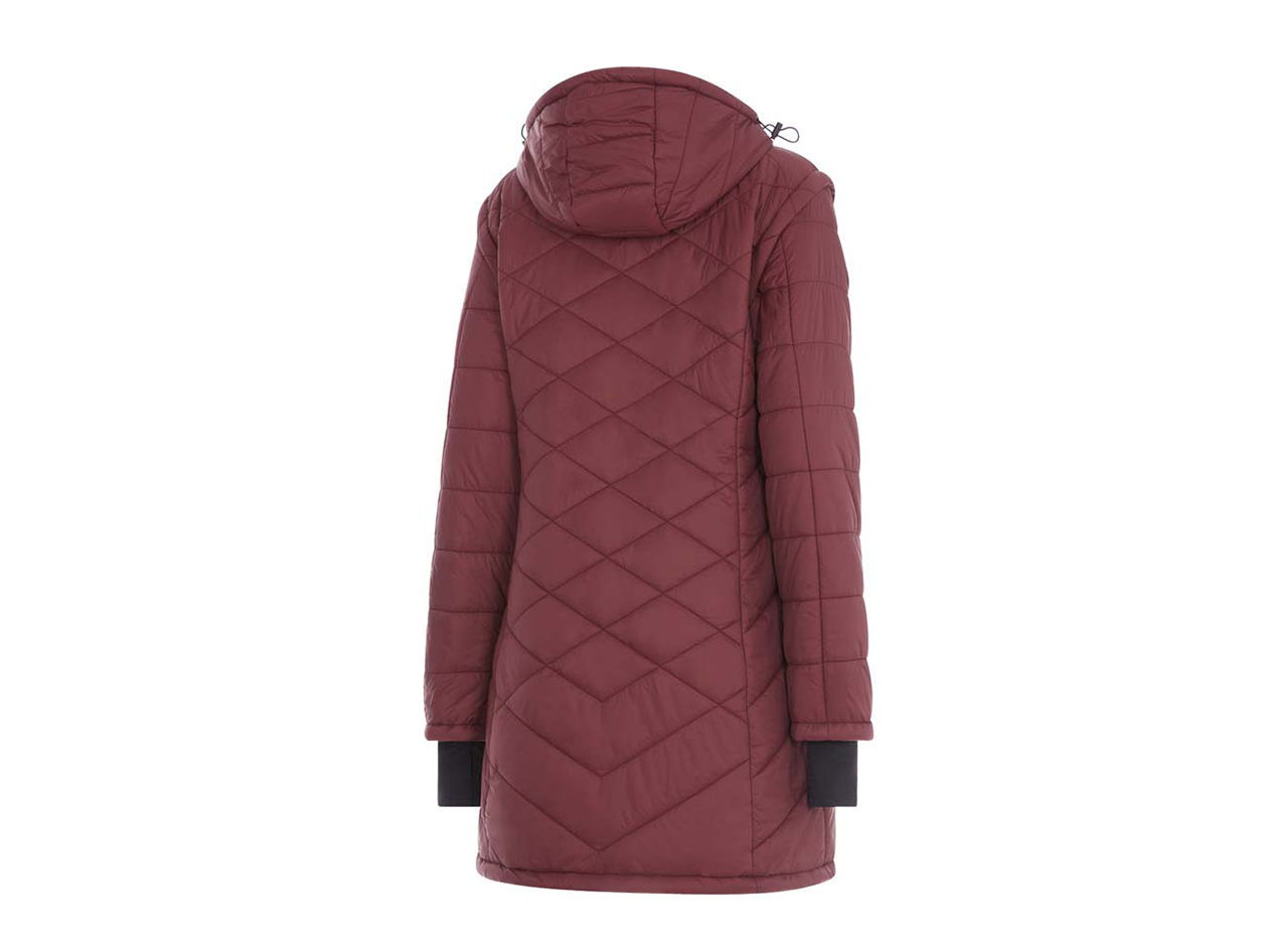 Women's Helios Hybrid Heated Coat (Burgundy/3XL)