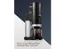 Electric Conical Burr Coffee Grinder, 42 Precise Grind Settings, One Touch with 50S Grinding, Easy to Clean, Matte Black