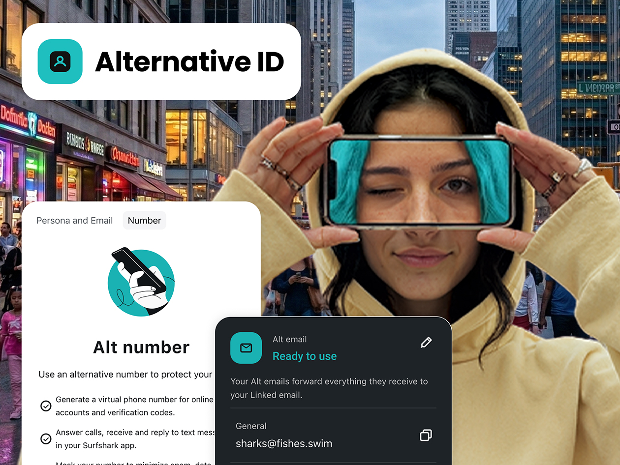 Surfshark One+ Plan with Incogni: 1-Year VPN, Antivirus & Personal Data Removal