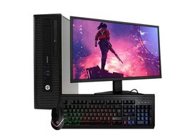 800年惠普EliteDesk g1桌面|四核英特尔i5 (3.2GHz) | 8GB DDR3 RAM | 1TB HDD | Windows 10 Home | 22