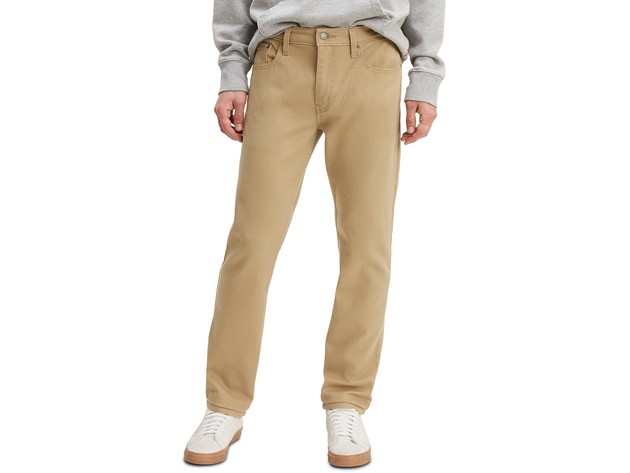 Levi's Men's 512 Slim Tapered Fit Tencel Stretch Jeans Gold Size 32x34