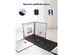 ESDDI Photo Studio Light Box 24"/60cm Adjustable Brightness Portable Folding Hook & Loop