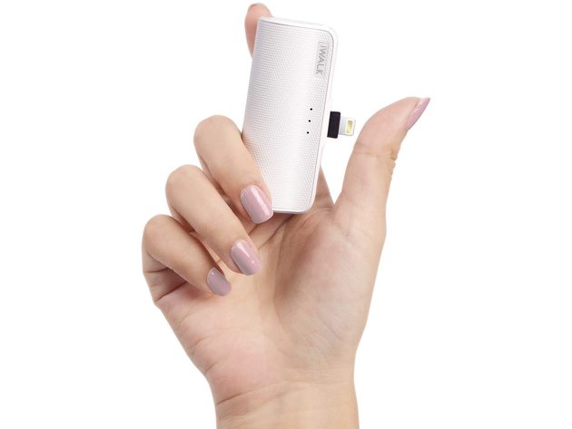 Mini Portable Charger for iPhone with Internal Cable