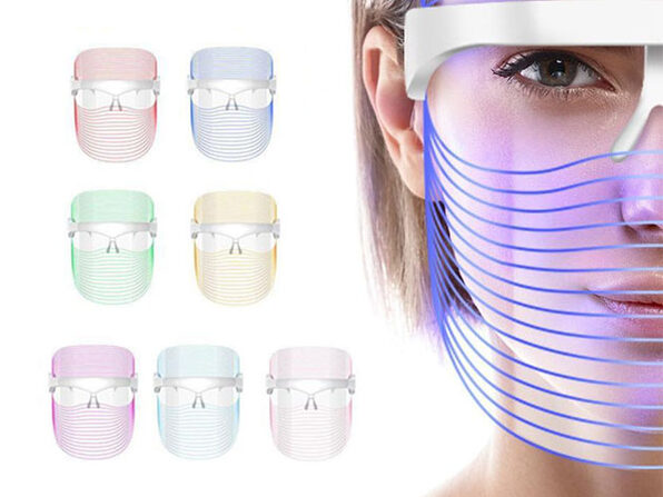 DermaShield 7 Color LED Light Treatment Mask StackSocial