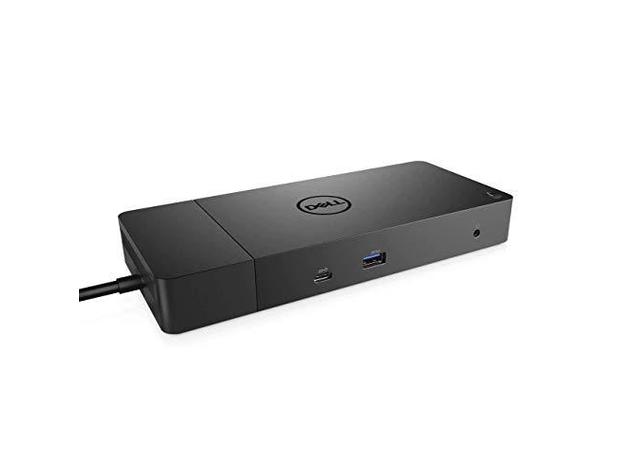 Dell DOCK-WD19 180W Docking Station 130W Power Delivery USB-C, HDMI, Black (Refurbished, No Retail Box)