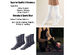 Mechaly Unisex Classic Crew Athletic Sports Cotton Socks 25 Pack - Grey