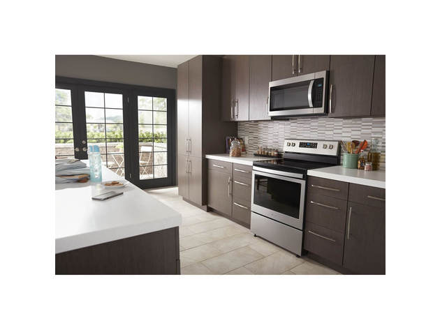 Whirlpool WMH31017HS 1.7 Cu. Ft. Stainless Microwave Hood Combination with Electronic Touch Controls
