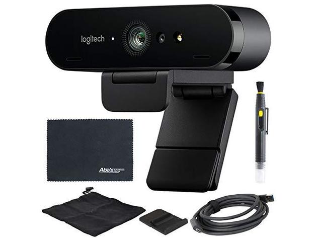 Logitech 4K Pro Webcam with HDR and RightLight 3