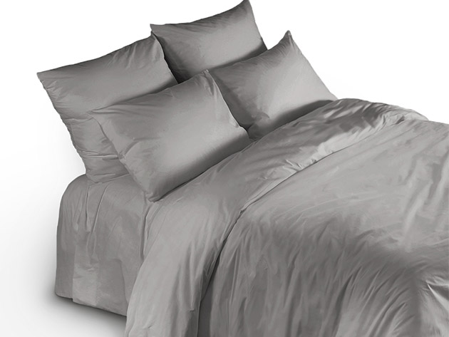 Copper Duvet Cover: Self-Cleaning Luxury Bedding (Cal King)