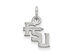 10k White Gold Florida State XS (Tiny) 'FSU' Charm or Pendant