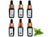 Beaver Brook Botanical Set Essential Oil Bottle Dropper - 6 Pack