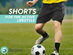 Athletic Shorts for Men with Pockets (3-Pack, Set C/Large)