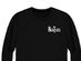 Beatles Men's Long-Sleeve Let It Be Band T-Shirt Black Size Large