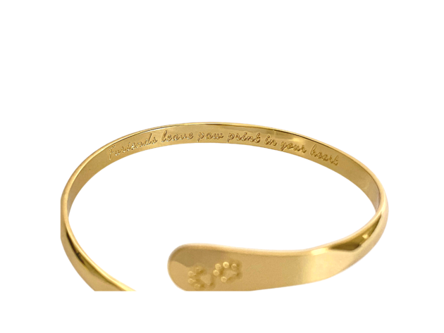Furry Friends Bracelets, Engraved Furiends leave paw print in your heart- Paw Prints ( Furry Friends) Dog Bracelets, Cat Bracelets ,Pet Bracelets