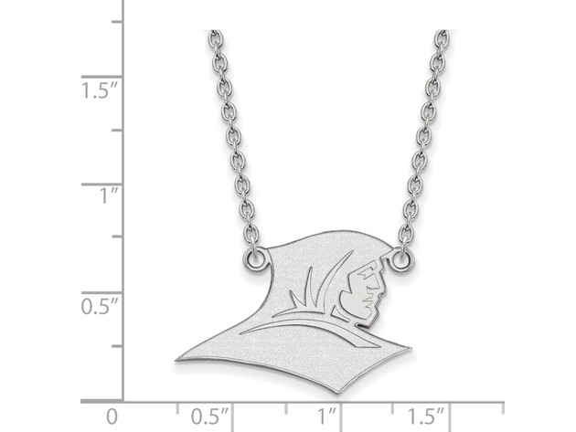 Sterling Silver Providence College Large Pendant Necklace