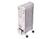 Costway 1500W Electric Oil Filled Radiator Space Heater 5-Fin Thermostat Room Radiant White
