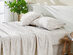 4-Piece Floral Print Microfiber Sheet Set (Floral Yellow/Queen)
