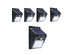 Super Bright 20 LED Solar Light with Wireless IP65 Waterproof Motion Sensor (5-Pack)