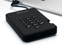 diskAshur2® SSD 256-bit Encrypted Solid-State Drive (Black)