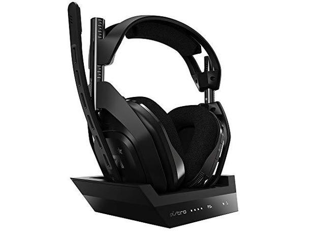 Astro Gaming A50 Wireless + Base Station for PlayStation 5,4 & PC -Black/Silver (Like New, Open Retail Box)